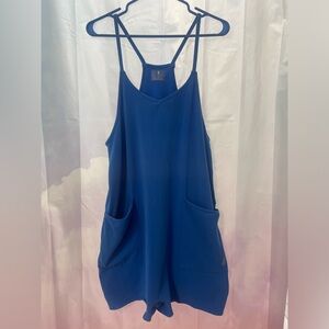 Free people hotshot onesie shortalls